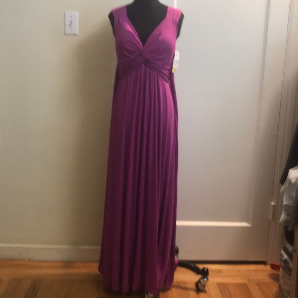 WYL fuchsia maxi dress